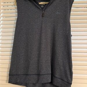 Greg Norman Collection Charcoal Knit Top